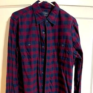 Jcrew flannel button down